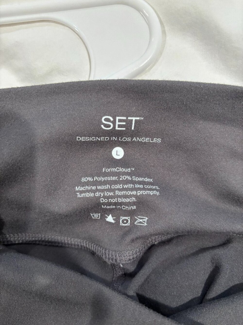 Set Active - FORMCLOUD® CLOUD LEGGINGS - GRAPHITE - Size L